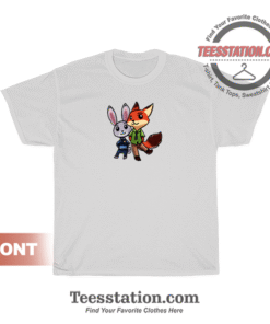Zootopia Nick And Judy T-Shirt