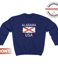Alabama USA State Flag Sweatshirt