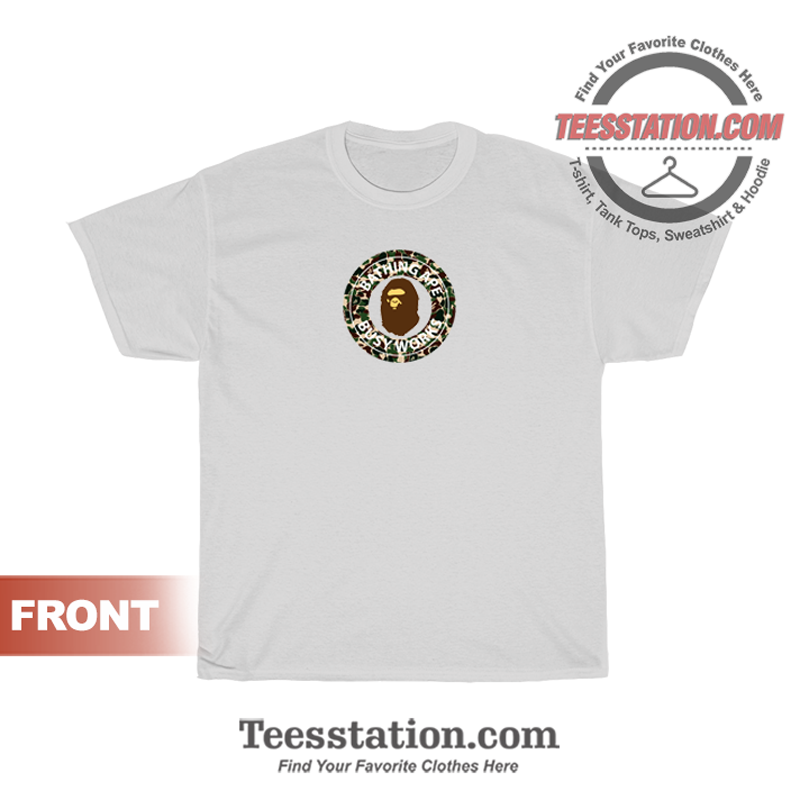 Bathing Ape Logo T-Shirt Unisex Bathing Ape Logo T-Shirt Unisex