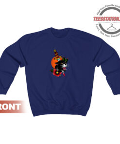 Black Panther Sword Sweatshirt Unisex