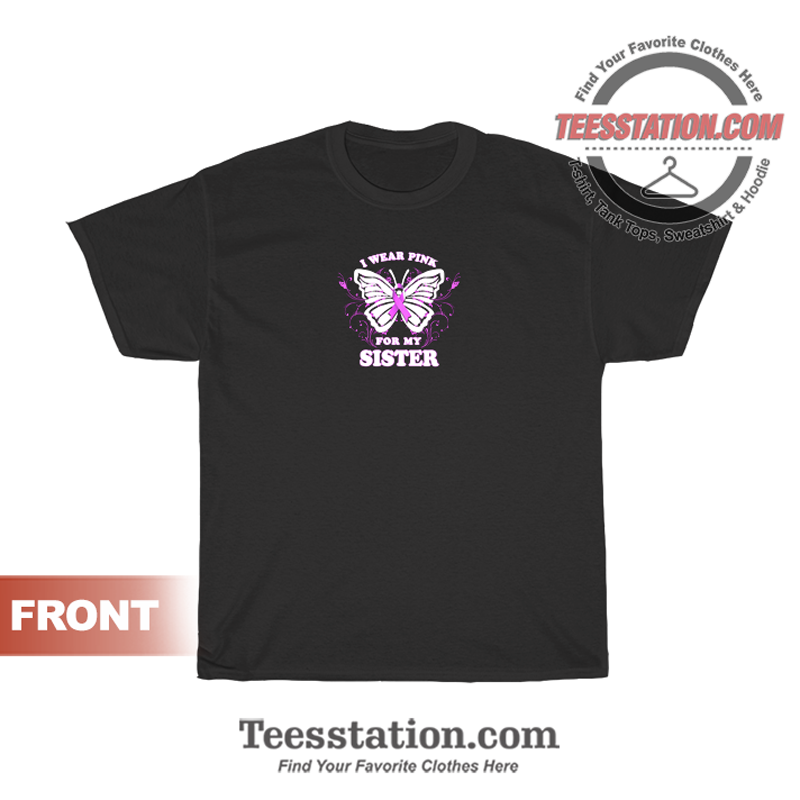 Breast Cancer Awareness Pink Butterfly Ribbon T-Shirt Breast Cancer Awareness Pink Butterfly Ribbon T-Shirt