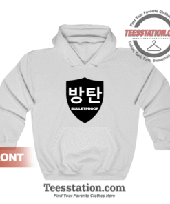 Bulletproof In Korean Parody Hoodie