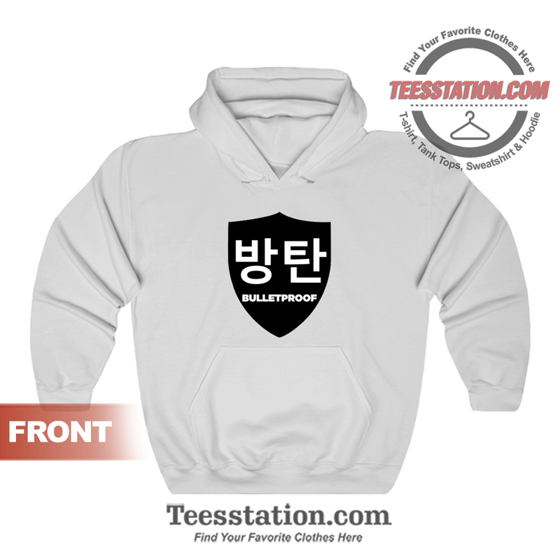 Bulletproof In Korean Parody Hoodie Bulletproof In Korean Parody Hoodie