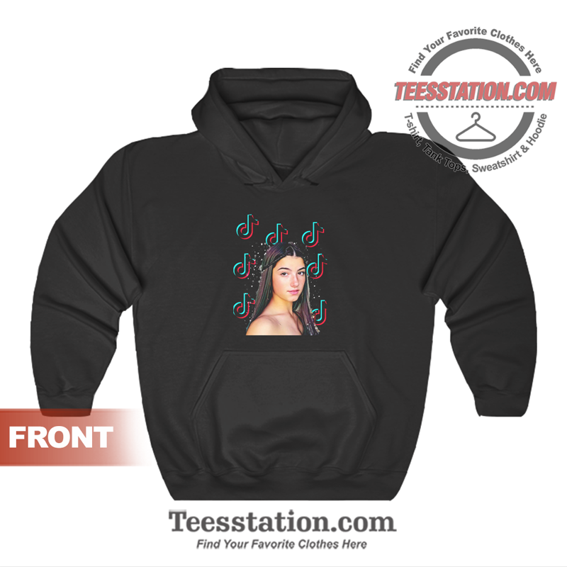 Charli D'Amelio Tiktok Hoodie Charli D'Amelio Tiktok Hoodie