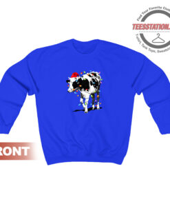 Cow Led Christmas Lights Sweatshirt