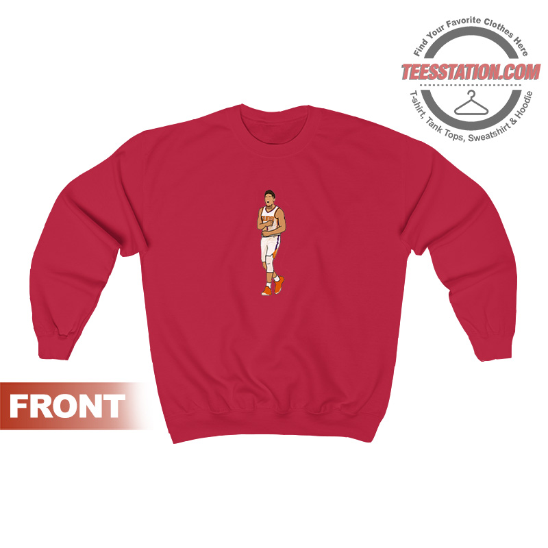 Devin Booker Phoenix Suns Jersey Sweatshirt Devin Booker Phoenix Suns Jersey Sweatshirt