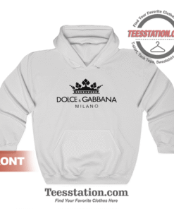 Dolce And Gabbana Milano Crown Hoodie