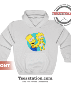 Flashback Bart Simpson And Lisa Simpson Hoodie