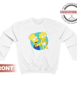 Flashback Bart Simpson And Lisa Simpson Sweatshirt