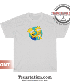 Flashback Bart Simpson And Lisa Simpson T-Shirt