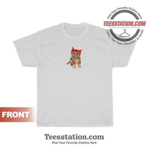 Funny Gangster Cat T-Shirt Unisex
