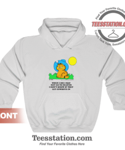 Garfield When I Die I May Not Go To Heaven Hoodie