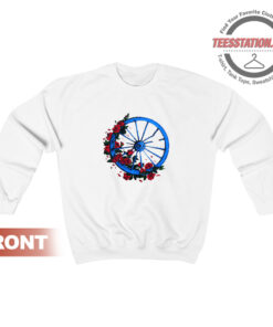 Grateful Dead Wheel And Roses Sweatshirt