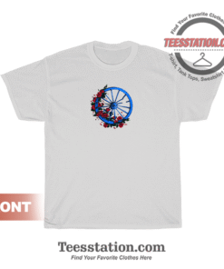 Grateful Dead Wheel And Roses T-Shirt
