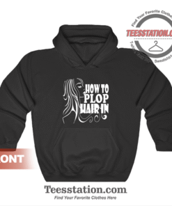 How To Plop Hair In 2 Hoodie