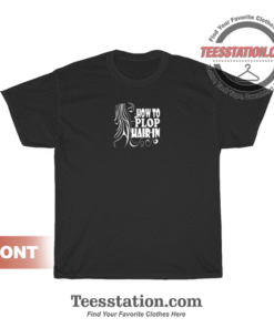 How To Plop Hair In 2 T-Shirt