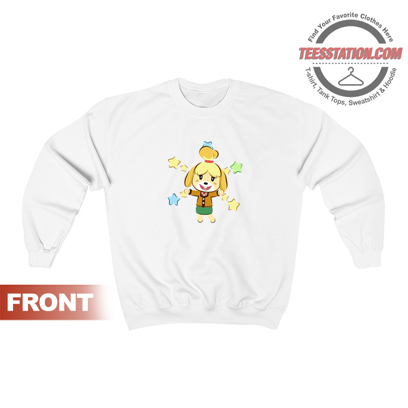 Isabelle Animal Crossing New Horizons Sweatshirt Isabelle Animal Crossing New Horizons Sweatshirt