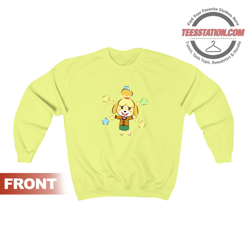 Isabelle Animal Crossing New Horizons Sweatshirt Isabelle Animal Crossing New Horizons Sweatshirt
