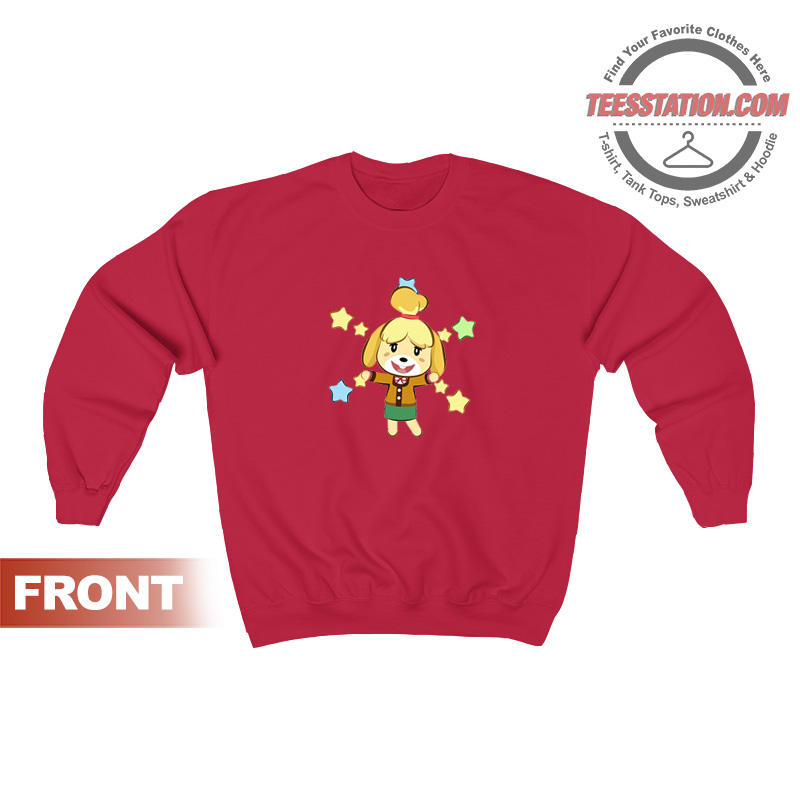 Isabelle Animal Crossing New Horizons Sweatshirt Isabelle Animal Crossing New Horizons Sweatshirt