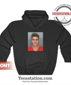 Justin Bieber Mugshot Hoodie