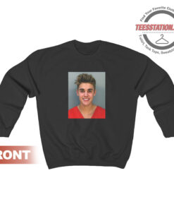 Justin Bieber Mugshot Sweatshirt