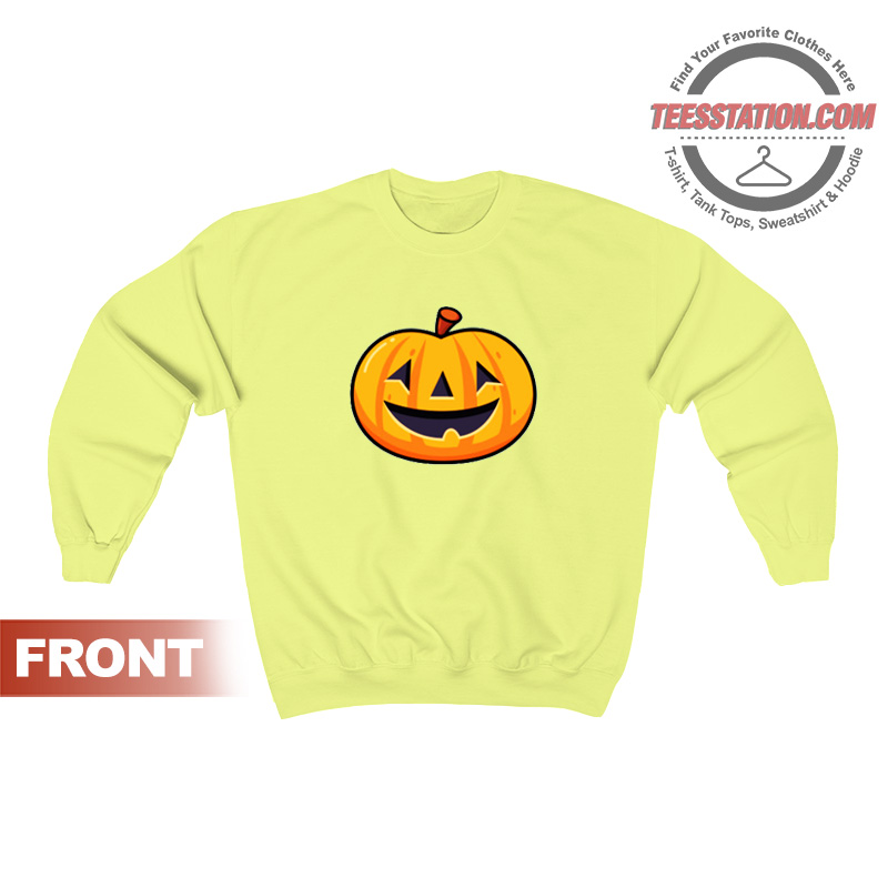 Kawaii Cute Pumpkin Sweatshirt Kawaii Cute Pumpkin Sweatshirt