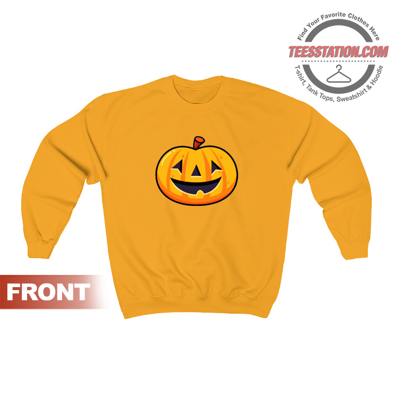 Kawaii Cute Pumpkin Sweatshirt Kawaii Cute Pumpkin Sweatshirt
