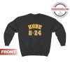 Kobe Bryant 8 24 Sweatshirt