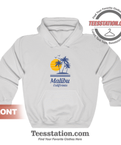 Malibu CA California Beach Hoodie