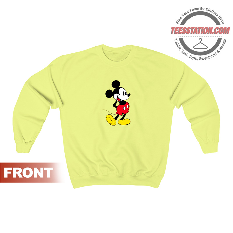 Mickey Mouse Cute Sweatshirt Mickey Mouse Cute Sweatshirt