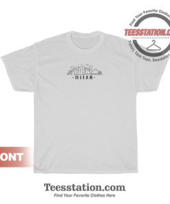 Milan City Italy Skyline T-Shirt