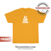 Nomad Be A Good Human Orange T-Shirt Unisex