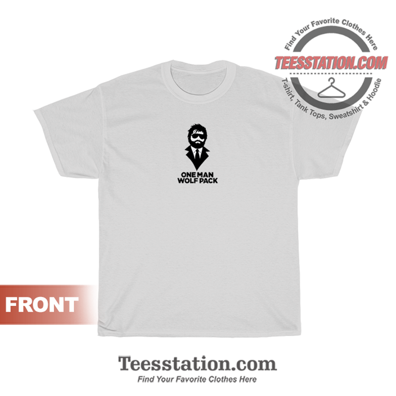 One Man WolfPack Hangover T-Shirt Unisex One Man WolfPack Hangover T-Shirt Unisex