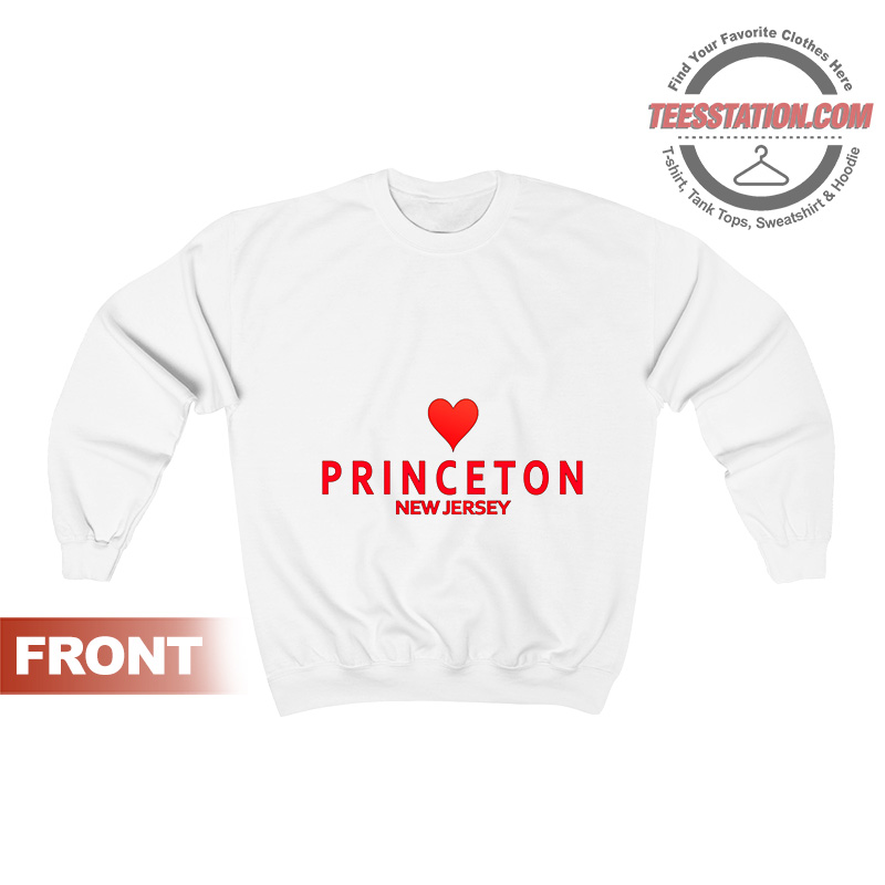 Princeton New Jersey Logo Sweatshirt Princeton New Jersey Logo Sweatshirt