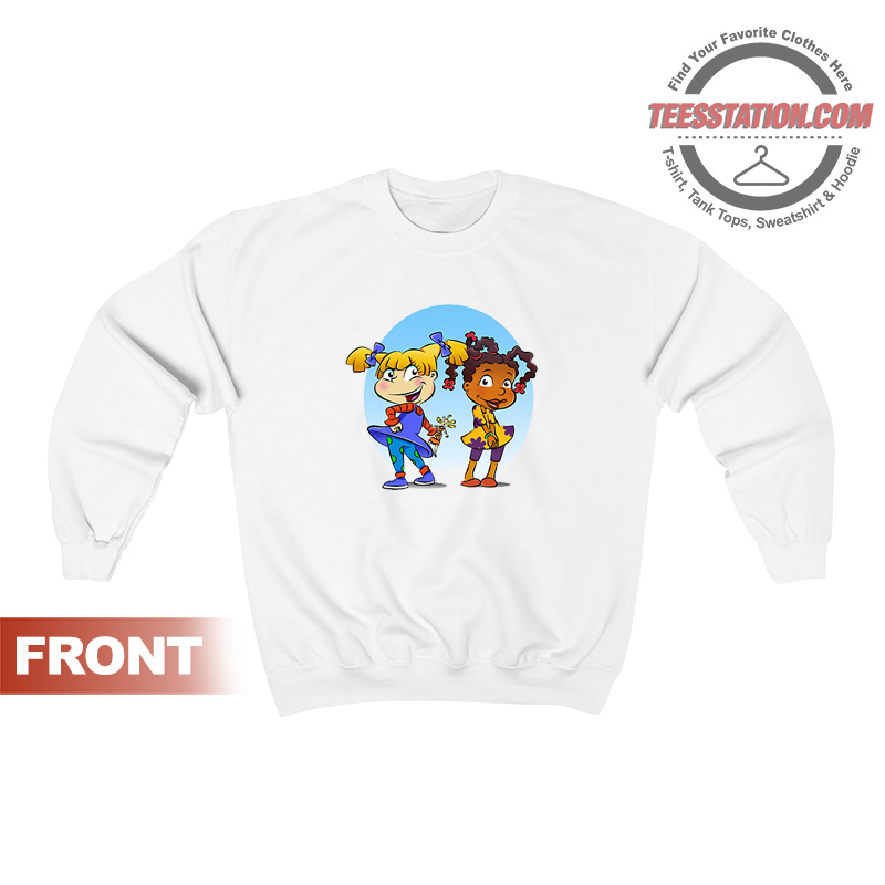 Rugrats Angelica And Susie Sweatshirt Rugrats Angelica And Susie Sweatshirt