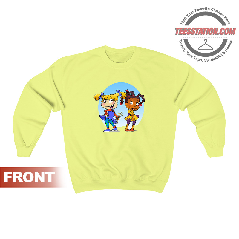 Rugrats Angelica And Susie Sweatshirt Rugrats Angelica And Susie Sweatshirt