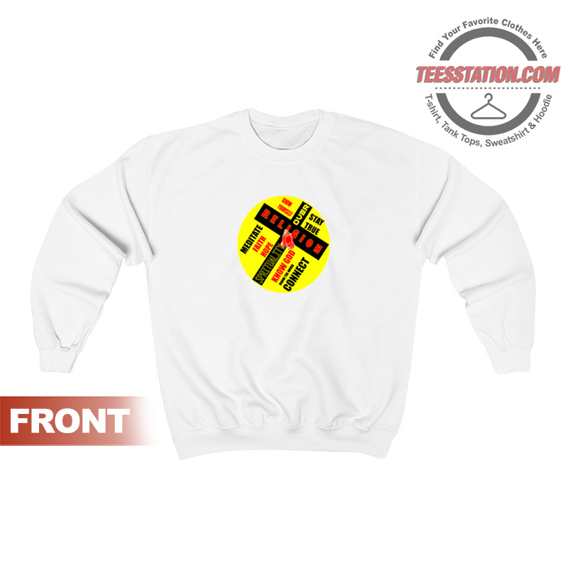 Spirituality Over Religion Sweatshirt Spirituality Over Religion Sweatshirt