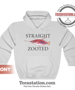 Straight Zooted Fish Hoodie For Unisex