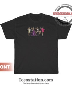 Taylor Swift Eras Black T-Shirt Unisex