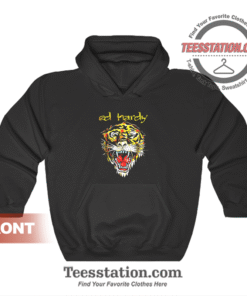 The Ed Hardy Tiger Hoodie Unisex
