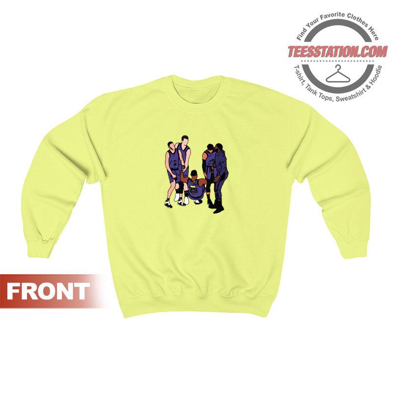 The Los Angeles Lakers Sweatshirt The Los Angeles Lakers Sweatshirt