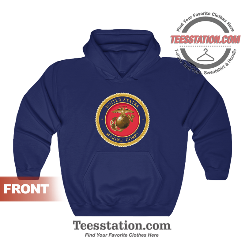 United States Marine Corps Logo Hoodie United States Marine Corps Logo Hoodie