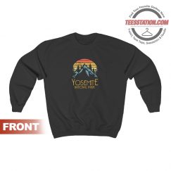 Vintage Yosemite National Park California Sweatshirt
