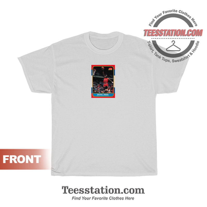 86 Michael Jordan Rookie Card T-Shirt 86 Michael Jordan Rookie Card T-Shirt