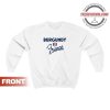 Burgundy Flag France Sweatshirt