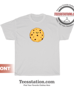 Cute Kawaii Chocolate Chip Cookie T-Shirt