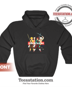 Demon Slayer Kimetsu Anime Merch Hoodie Unisex
