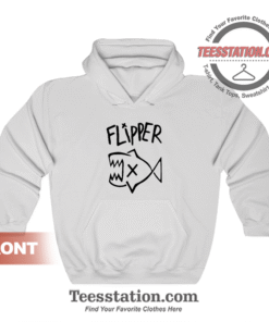 Flipper Band Kurt Cobain Nirvana Hoodie