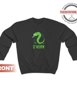 Fuzzy Worm On A String Meme O Worm Sweatshirt