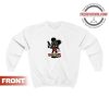 Gangsta Cartoon Mickey Mouse Sweatshirt Unisex